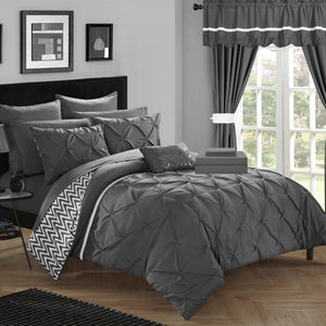 Jacksonville Grey Queen 20pc Comforter Set