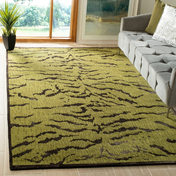 Safavieh Jdk351 Hand Knotted Silk and Wool Rug JDK351A-CNR