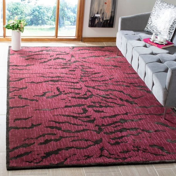 Safavieh Jdk351 Hand Knotted Silk and Wool Rug JDK351B-CNR
