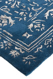 Bella 8014F Wool / Viscose Hand-Tufted Ornamental Rug