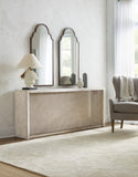 Hooker Furniture Boheme Traditional/Formal Poplar and Hardwood Solids with Linen Belvue Linen Wrapped Console 5750-85001-MULTI