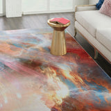 Nourison Le Reve LER04 Artistic Machine Made Tufted Indoor only Area Rug Multicolor 7'9" x 9'9" 99446494399