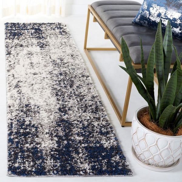 Safavieh Jericho Shag 112 Power Loomed Polyester Shag & Flokati Rug JER112A-9