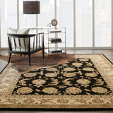 Nourison Nourison 2000 2022 Persian Handmade Tufted Indoor Area Rug Black 9'9" x 13'9" 99446720818