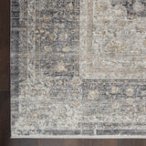 Nourison Starry Nights STN05 Farmhouse & Country Machine Made Loom-woven Indoor Area Rug Charcoal/Cream 8' x 10' 99446737649