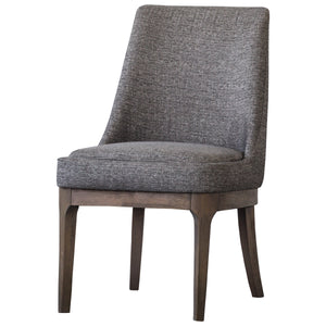 George Fabric Chair - Stylish Century Gray Upholstery with Comfort, Easy-Clean Design & Solid Support