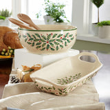 Lenox Holiday Salad Bowl & Servers 853767