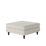 Fusion 170-C Transitional Cocktail Ottoman 170-C Chit Chat Domino 38" Square Cocktail Ottoman