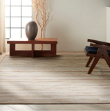 Nourison Calvin Klein Home Prairie PRA1 Handmade Woven Indoor Area Rug Beige 8' x 10' 99446120090