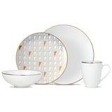 Trianna White™ 4-Piece Place Setting