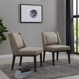 Ethan Leatherette Dining Chair Devore Gray
