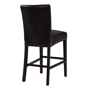 Milton Counter Stool - Elegant Bonded Leather Design with Sturdy Birch Frame and Contemporary Style