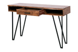 Porter Designs Banff Solid Acacia Wood Modern Desk Brown 10-190-05-1101