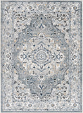 Jolie JLO-2319 Traditional Polypropylene, Polyester Rug JLO2319-912 Light Gray, Medium Gray, Silver Gray, Ivory, Charcoal, Black, Tan, Beige, Navy 90% Polypropylene, 10% Polyester 9' x 12'