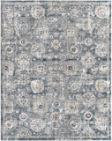 Jolie JLO-2323 Traditional Polypropylene, Polyester Rug JLO2323-71010 Medium Gray, Light Gray, Silver Gray, Charcoal, Beige, Black, Navy, Ivory, Tan 90% Polypropylene, 10% Polyester 7'10" x 10'