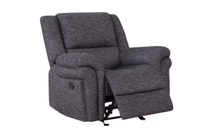 Porter Designs Socorro Gliding Contemporary Recliner Gray 03-201-17-7626