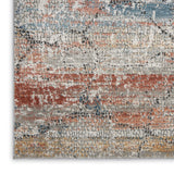 Nourison Rustic Textures RUS11 Painterly Machine Made Power-loomed Indoor Area Rug Multicolor 9'3" x 12'9" 99446799067