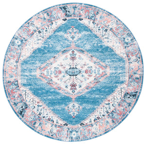 Journey 149 Transitional Power Loomed 100% Polyamide Rug Ivory / Blue