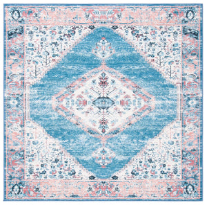 Journey 149 Transitional Power Loomed 100% Polyamide Rug Ivory / Blue