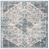 Journey 150 Transitional Power Loomed 100% Polyamide Rug Ivory / Pink