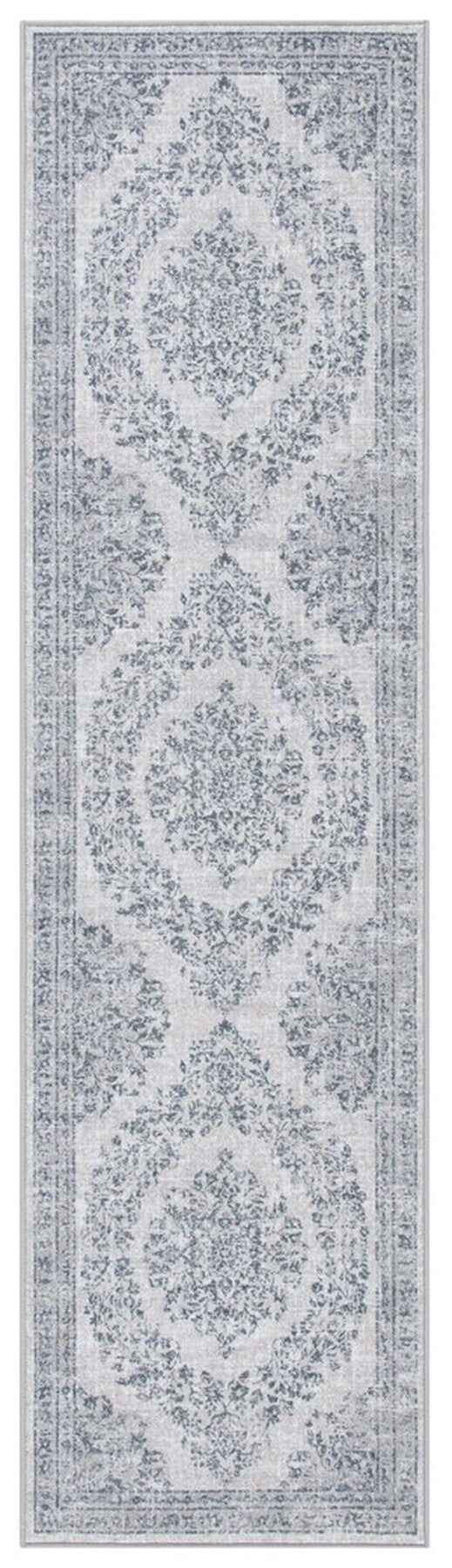 Journey 177 Transitional Power Loomed 100% Polyamide Rug Light Grey / Dark Grey