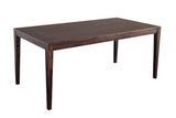 Porter Designs Fall River Solid Sheesham Wood Contemporary Dining Table Gray 07-117-01-4895