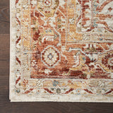 Nourison Petra PTR02 Persian Machine Made Power-loomed Indoor only Area Rug Ivory 7'10" x 10'4" 99446027085