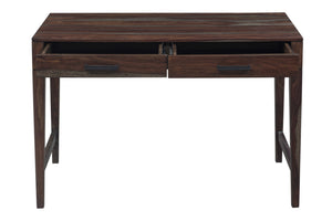 Porter Designs Fall River Solid Sheesham Wood Contemporary Desk Natural 10-117-05-4881O