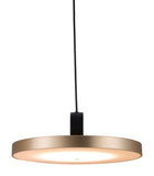 Zuo Modern Mozu Steel Modern Commercial Grade Ceiling Lamp Gold, Black Steel