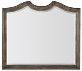Woodlands Traditional-Formal Mirror In Poplar And Hardwood Solids With Mirror