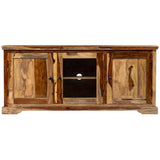 Porter Designs Taos Solid Sheesham Wood Natural TV Stand Natural 07-196-20-23147