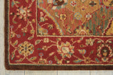 Nourison Living Treasures LI03 Persian Machine Made Loomed Indoor only Area Rug Multicolor 3'6" x 5'6" 99446670915