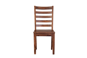 Porter Designs Sonora Solid Sheesham Wood Natural Dining Chair Brown 07-116-02-806H-1