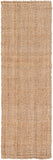 Jute Woven JS-2 Cottage Jute Rug JS2-312 Wheat 100% Jute 3' x 12'