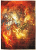 Nourison Le Reve LER07 Artistic Machine Made Tufted Indoor only Area Rug Red/Multicolor 9' x 12' 99446494832