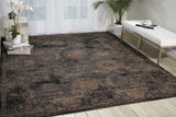 Nourison Nourison 2020 NR202 Persian Machine Made Loomed Indoor Area Rug Charcoal 5'3" x 7'5" 99446363244