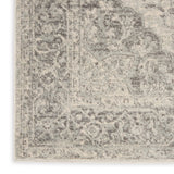 Nourison Tranquil TRA05 Farmhouse Machine Made Power-loomed Indoor Area Rug Ivory/Grey 8'10" x 11'10" 99446485106