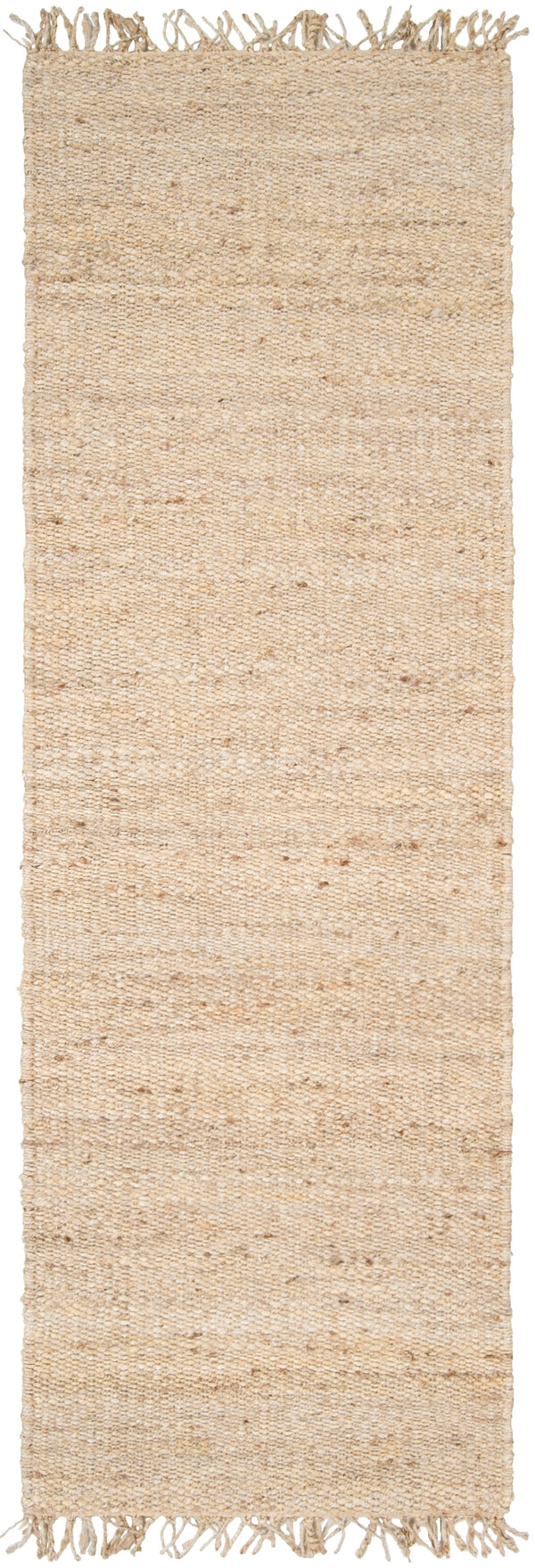 Jute JUTE BLEACH Cottage Jute Rug JUITE-312 Cream 100% Jute 3' x 12'