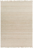 Jute JUTE BLEACH Cottage Jute Rug JUITE-811 Cream 100% Jute 8' x 10'6"