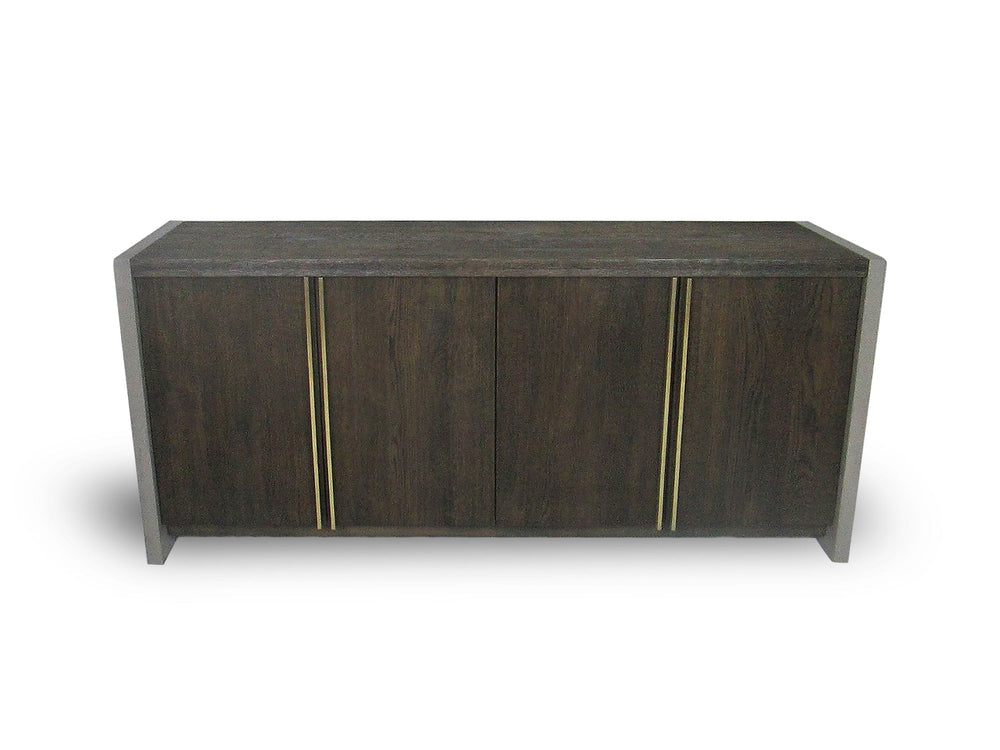 VIG Furniture Modrest June - Modern Dark Grey & Walnut Buffet VGGR639083-WAL-BUF