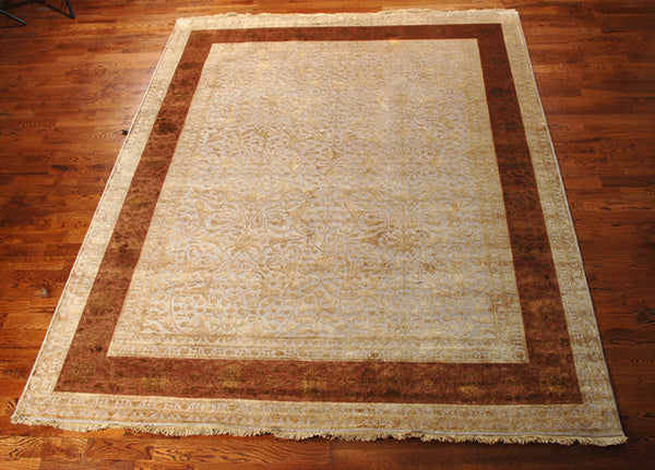 Safavieh Jwl607 Hand Knotted Wool/Silk Rug JWL607B-CNR