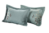 Bliss Garden sage king 8 Piece Comforter Set,