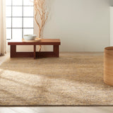 Nourison Calvin Klein Home Mesa MSA01 Handmade Woven Indoor only Area Rug Fossil 8' x 10' 99446244536