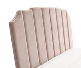 VIG Furniture Modrest Melrose Modern Beige Fabric Bed VGJY-600-BGE