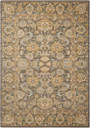 Nourison Timeless TML20 Persian Machine Made Loomed Indoor Area Rug Opal/Grey 9'9" x 13' 99446274366