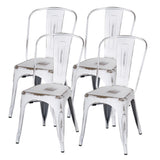 Metropolis Metal Side Chair - Set of 4