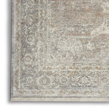 Nourison Starry Nights STN03 Farmhouse & Country Machine Made Loom-woven Indoor Area Rug Silver/Cream 5'3" x 7'3" 99446745552
