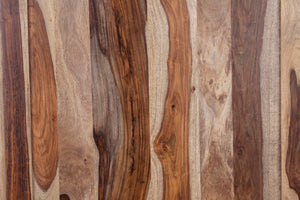 Porter Designs Kalispell Solid Sheesham Wood King Natural Bed Natural 04-116-17-PDU101-KIT