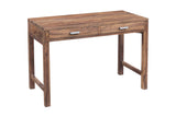 Urban Solid Sheesham Wood Contemporary Desk