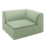 VIG Furniture Divani Casa Polo - Modern Green + Blue + Grey Fabric Modular Sectional Sofa VGKNK8592-MULTI-SECT